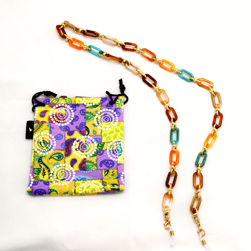 Corrente de Óculos Multicolor