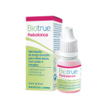 Imagem da caixa e embalagem de gotas oftalmicas da marca biotrue